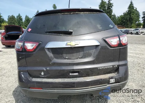 2015 Chevrolet Traverse Ls из США, поврежденный, VIN 1GNKRFED2FJ334540